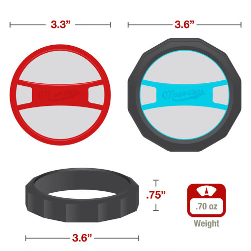 Masontops | Kombucha Lids Wide mouth (2 pack)