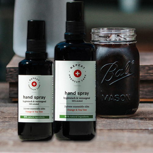 Repeat Premium Care | Handspray Desinfectie BERGAMOT & LEMON