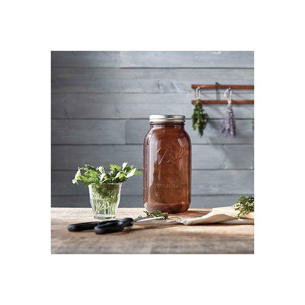 Ball | Mason Jar Elite AMBER 64 oz / 1 2
