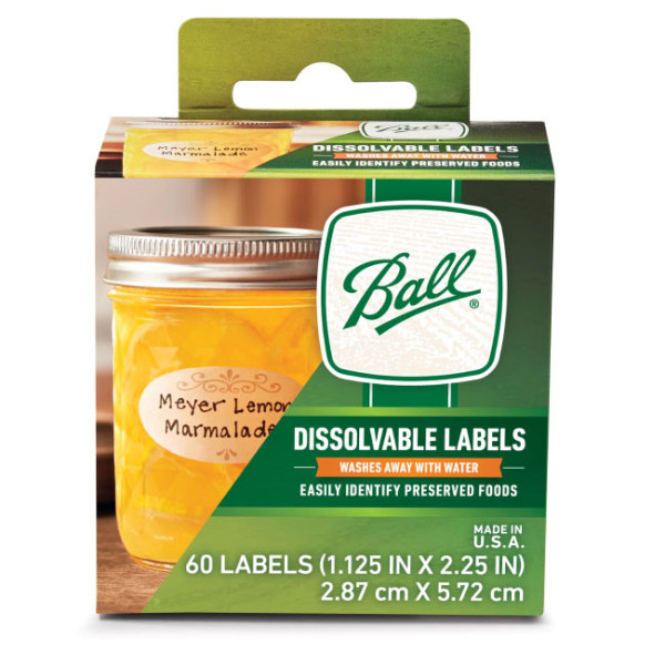 Ball | Dissolvable labels 60 st. 2