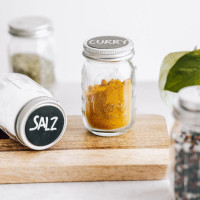 Oleni | Mini Mason Jar 129 ml (4 stuks)