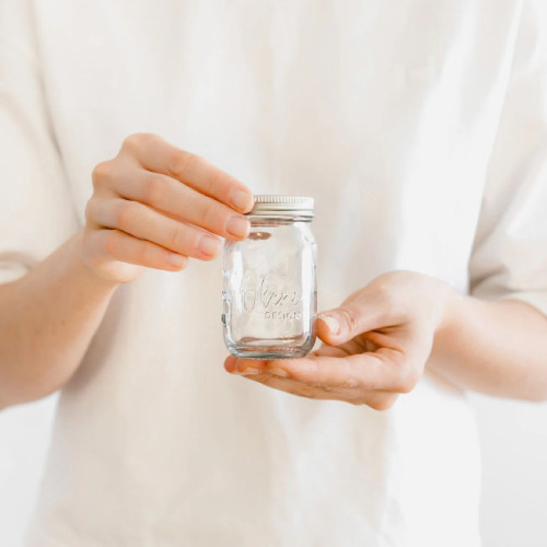 Oleni | Mini Mason Jar 129 ml (4 stuks)