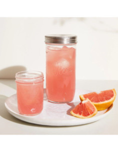 Oleni Mason Jar Wide 700 ml (4 stuks)