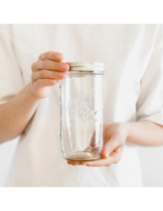 Oleni Mason Jar Wide 700 ml (4 stuks) 2