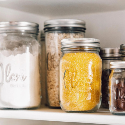 Oleni | Mason Jar Regular 500 ml (4 stuks)