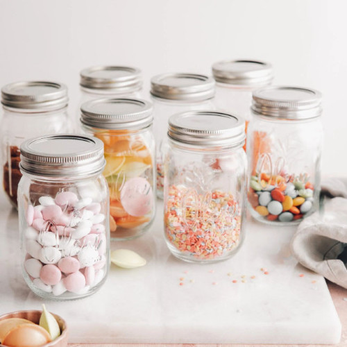 Oleni | Mason Jar Regular 500 ml (4 stuks)