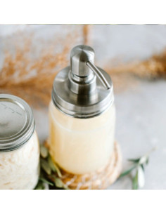 Mason Jar Zeeppomp deksel RVS