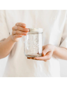 Oleni | Mason Jar Wide 500 ml (4 stuks) 2
