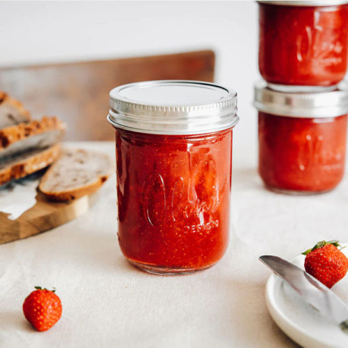 Oleni | Mason Jar Wide 500 ml (4 stuks)