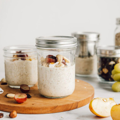 Oleni | Mason Jar Wide 500 ml (4 stuks)