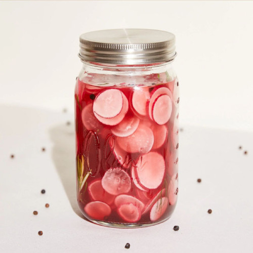 Oleni Mason Jar Wide 950 ml (4 stuks)