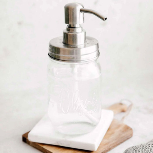Mason Jar Zeeppomp deksel RVS