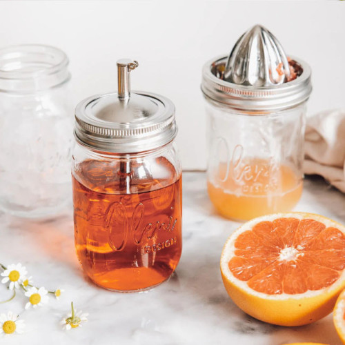 Mason Jar Tap RVS Regular