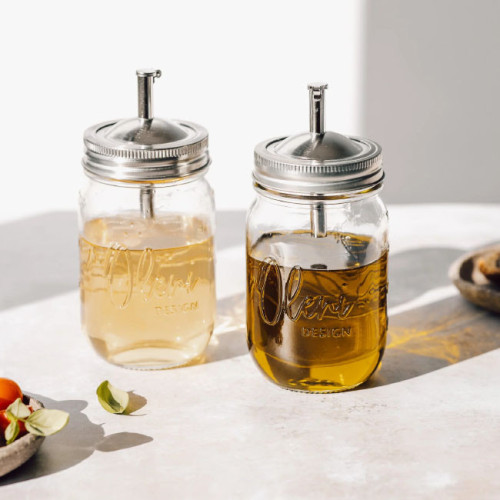 Mason Jar Tap RVS Regular