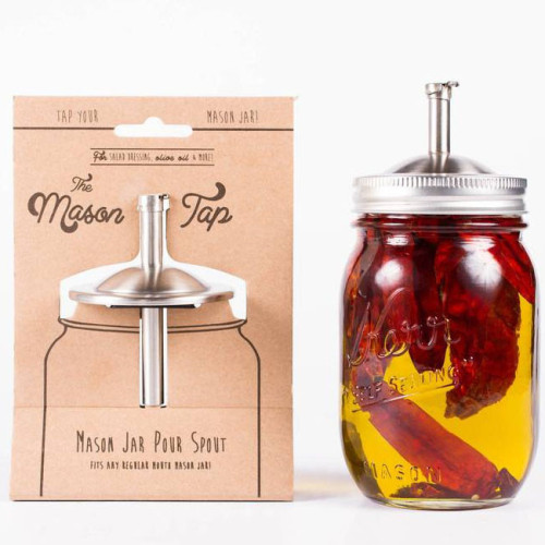Mason Jar Tap RVS Regular