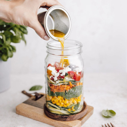 Mason Jar Schenker RVS Ø 70 mm