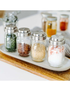 Mini Mason Jar Kruidendeksel 2