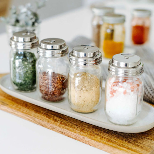 Mini Mason Jar Kruidendeksel