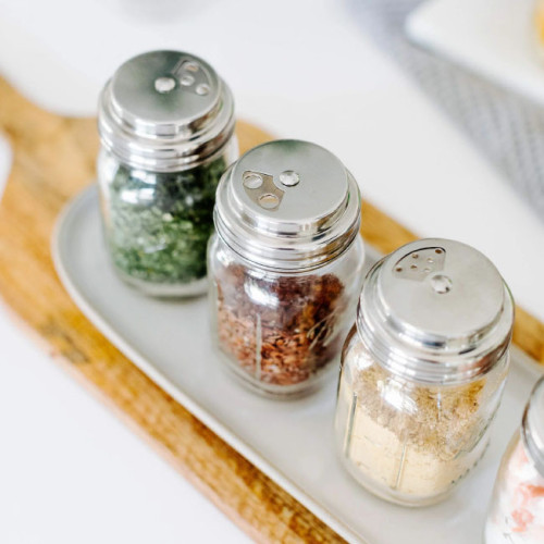 Mini Mason Jar Kruidendeksel