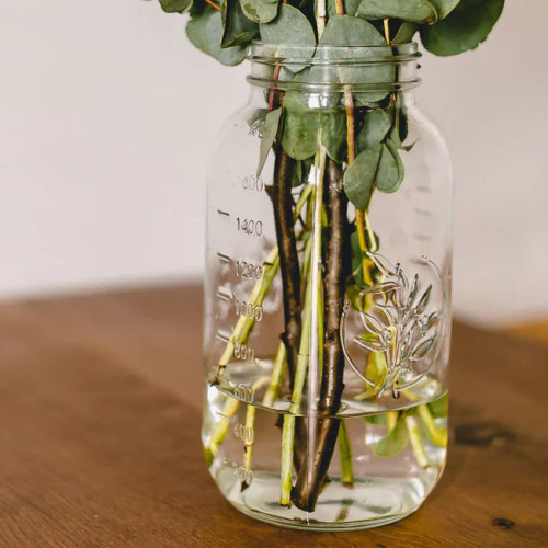 Oleni Mason Jar Wide 2000 ml (4 stuks)