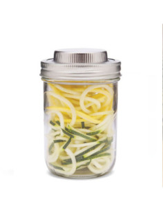 Mason Jar Spiraalsnijder RVS Wide 2