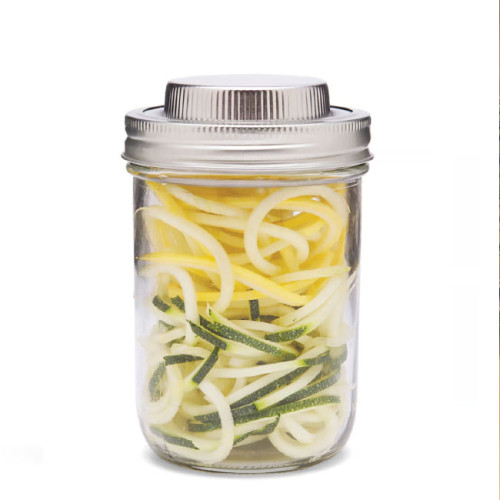 Mason Jar 3-in-1 Spiraalsnijder RVS Wide