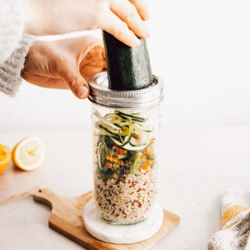 Mason Jar Spiraalsnijder RVS Wide