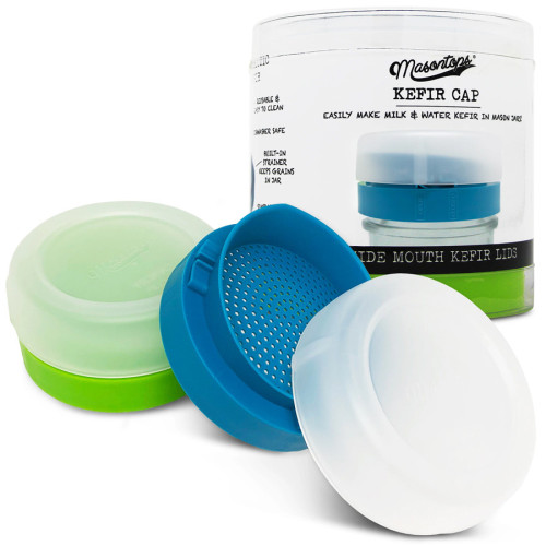 Masontops | Kefir Caps Wide mouth (2 pack)