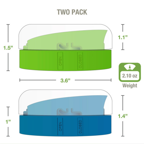Masontops | Kefir Caps Wide mouth (2 pack)