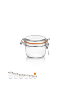 Le Parfait | Super Terrine weckpot 125 ml Ø 70 mm (6 stuks)