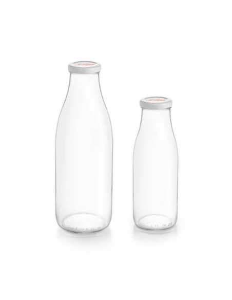 Le Parfait | Retro Melkfles incl. witte dop 500 ml (6 stuks)