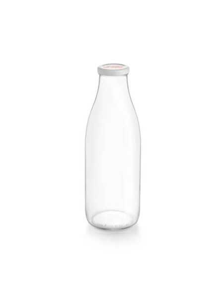 Le Parfait | Retro Melkfles incl. witte dop 500 ml (6 stuks)