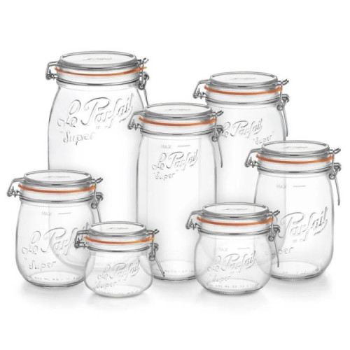 Le Parfait | Super weckpot 250 ml Ø 70 mm (6 stuks)