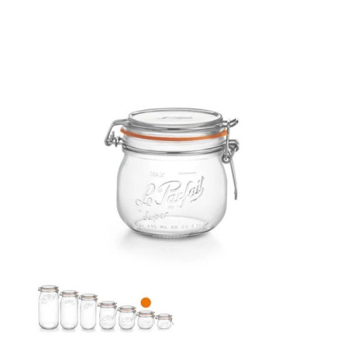 Le Parfait | Super weckpot 500 ml Ø 85 mm (6 stuks)