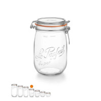 Le Parfait | Super weckpot 1 L ml Ø 85 mm (6 stuks)
