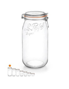 Le Parfait | Super weckpot 3 L ml Ø 10 cm (3 stuks)