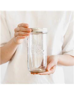 Oleni Mason Jar Wide 700 ml (4 stuks) 2
