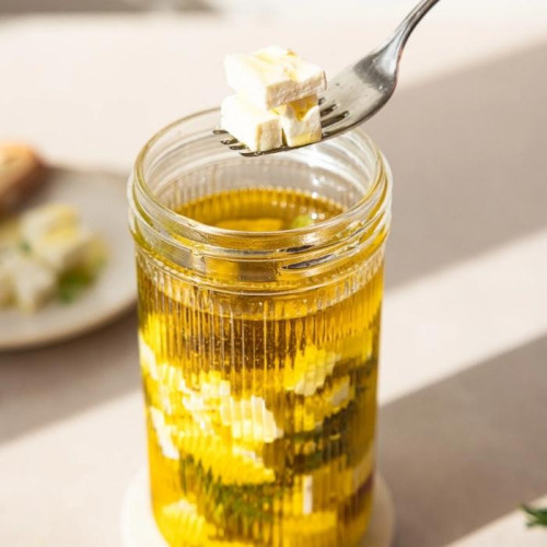 Ripple Mason Jar Wide 0.6 L - incl. RVS deksel (1 st.)