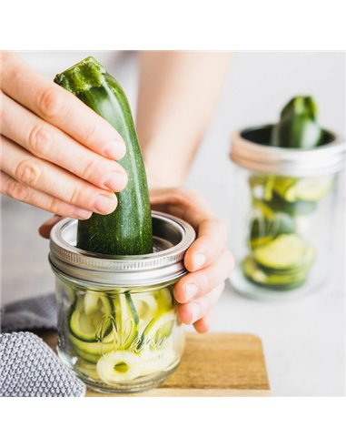 Oleni | Mason Jar Wide 300 ml (4 stuks)