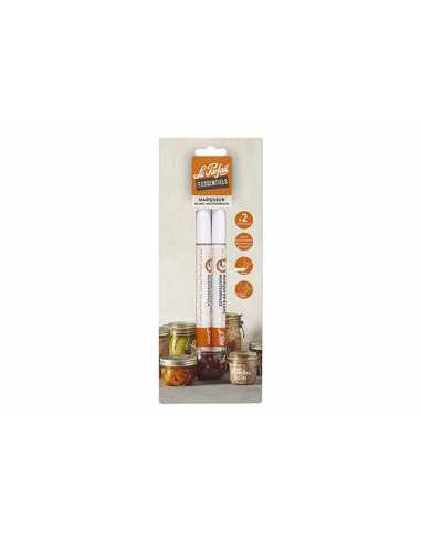 Le Parfait Les essentiels markeerstift wit set2