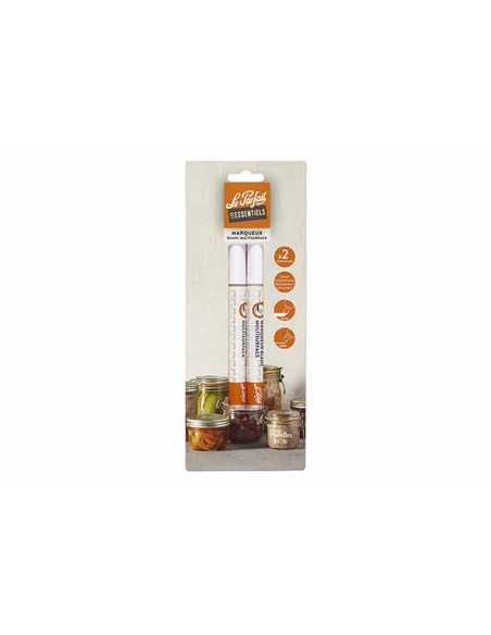 Le Parfait Les essentiels markeerstift wit set2
