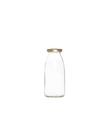 Cosy & Trendy | Retro Melkfles incl. gouden dop 250 ml (1 stuks)
