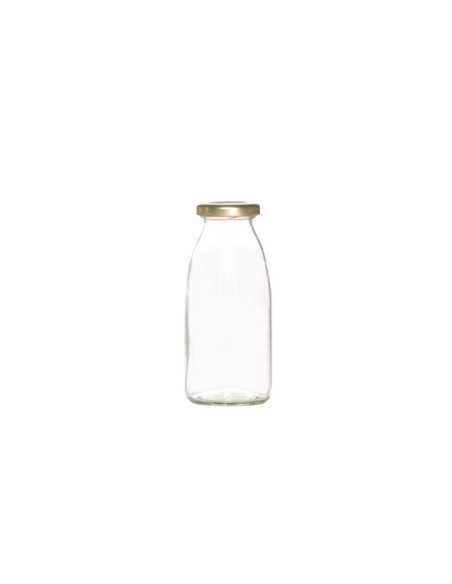 Cosy & Trendy | Retro Melkfles incl. gouden dop 250 ml (1 stuks)