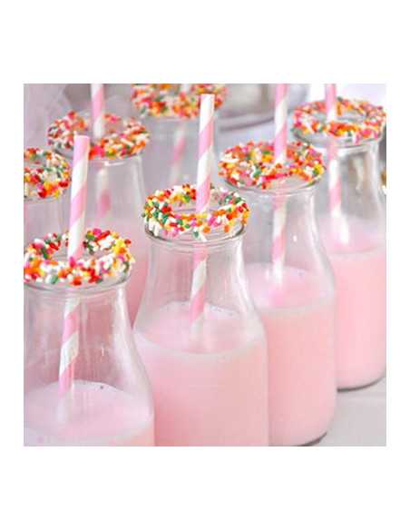 Cosy & Trendy | Retro Melkfles incl. gouden dop 250 ml (1 stuks)