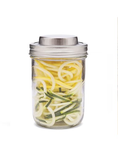 Mason Jar 3-in-1 Spiraalsnijder RVS Wide