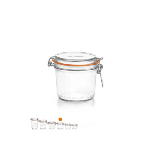 Le Parfait | Super Terrine weckpot 350 ml Ø 85 mm (6 stuks)