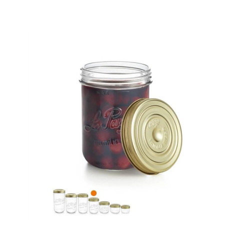 Le Parfait | Familia Wiss Terrines / Paté weckpot 750 ml (6 stuks)
