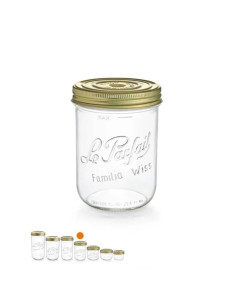 Le Parfait | Familia Wiss Terrines / Paté weckpot 750 ml (6 stuks)