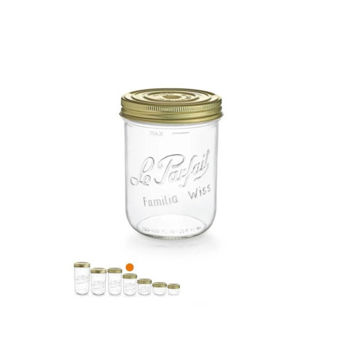 Le Parfait | Familia Wiss Terrines / Paté weckpot 750 ml (6 stuks)