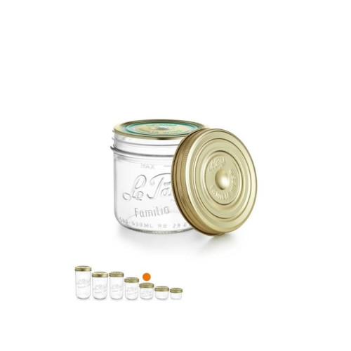 Le Parfait | Familia Wiss weckpot 500 ml Ø 100 mm (6 stuks)